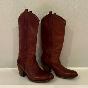 FRYE | Western Cowboy Boots - size 5.5